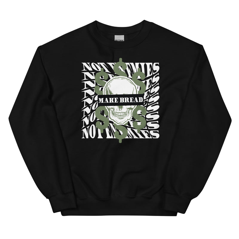 Make Bread Not Enemies Crewneck